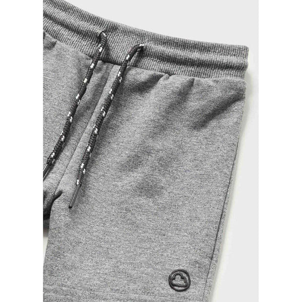 Grey Cotton Shorts - Size 6M, 9M