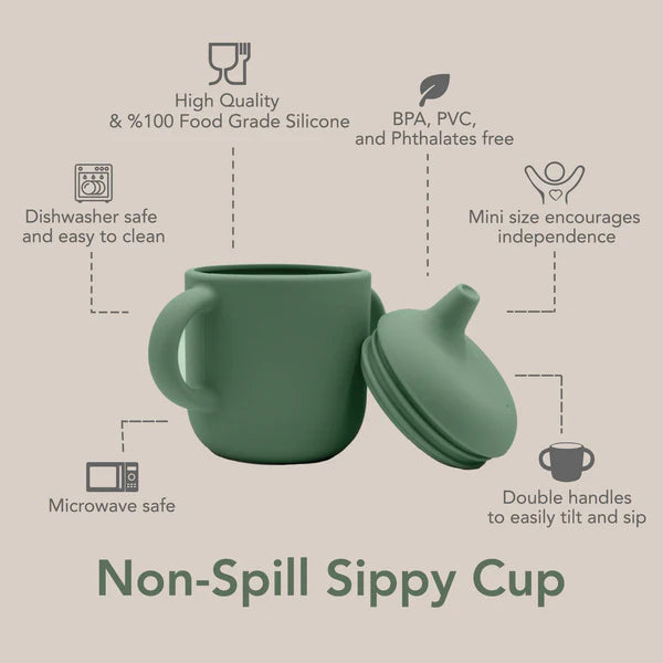 Non-Spill Sippy Cup - Assorted Colours