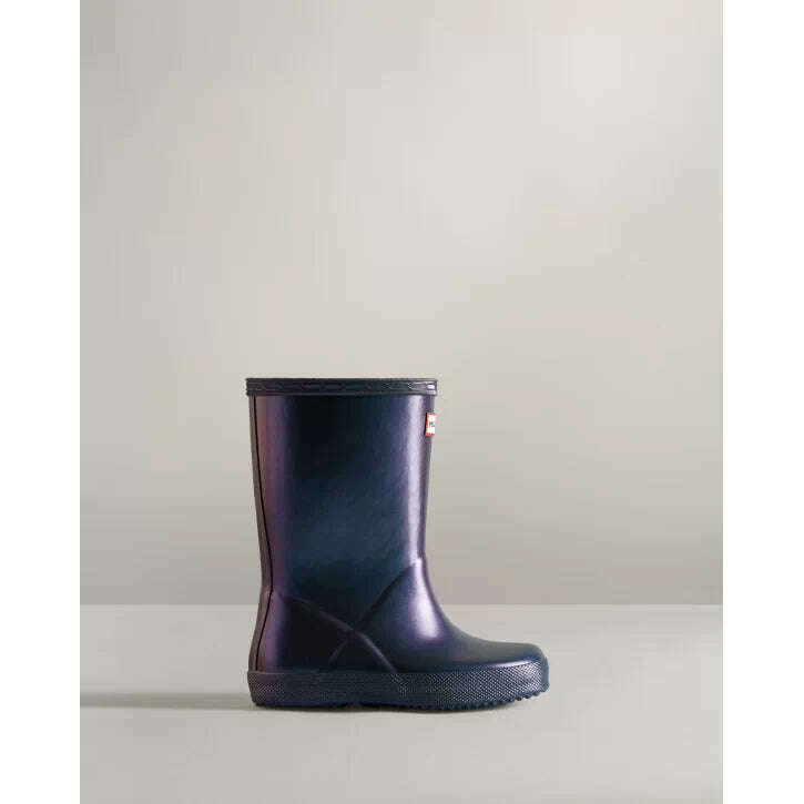 Original Kids First Classic Nebula Rain Boots: Stornoway Blue