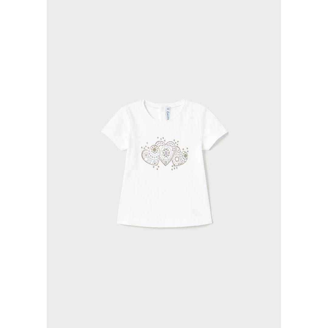 Toddler Heart T-Shirt - Size 24M