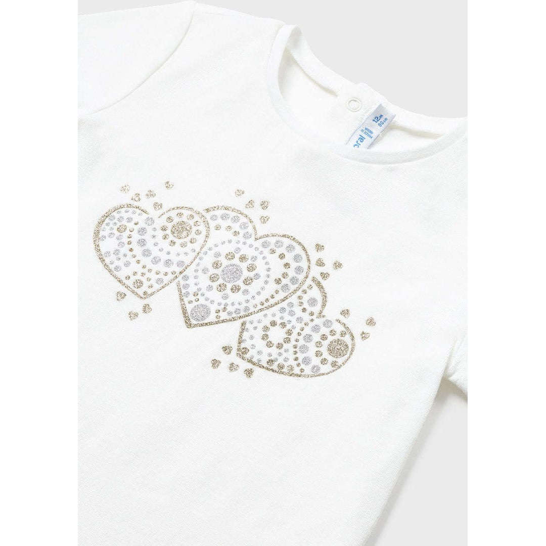 Toddler Heart T-Shirt - Size 24M