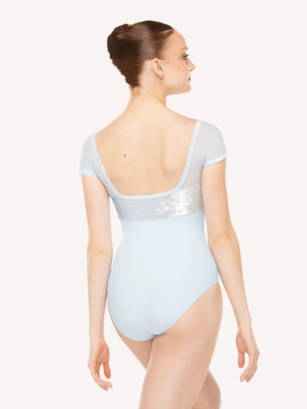 Jane Leotard True Blue Crushed Velvet