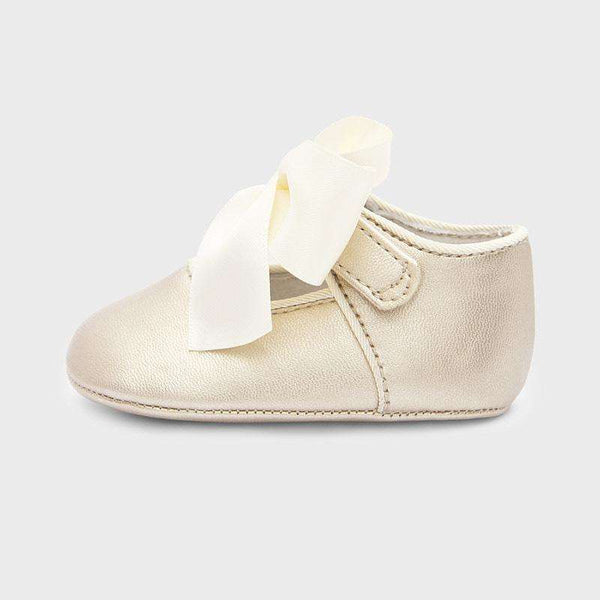 Maryjane Baby Shoes - Gold