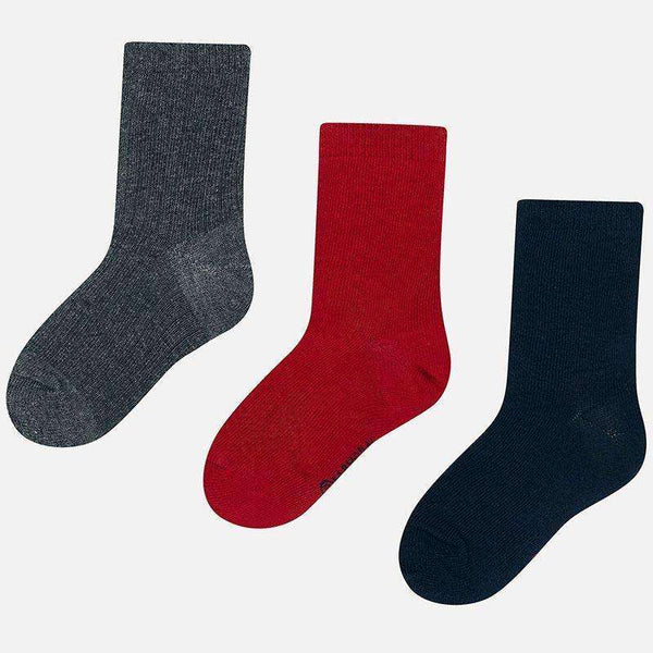 Boys Socks - 3 Pack - Size 8