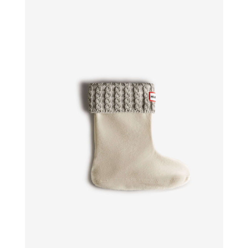 Recycled Mini Cable Knitted Boot Sock