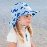 Blue Whale Floppy Hat