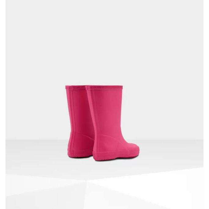 Original Kids First Classic Rain Boots: Bright Pink