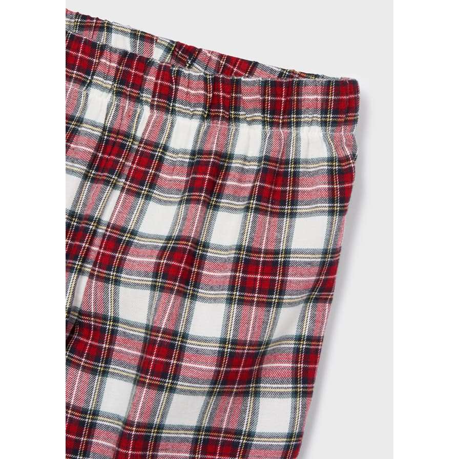 Plaid Pajama Set - Size 2
