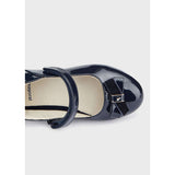 Patent Leather Dress Shoes - Navy