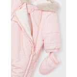 Pink Bow Snowsuit