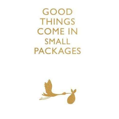 Good Things Come In Small Packages Card
