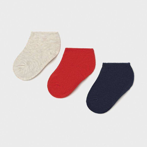 Set of 3 Baby Socks - Size 12M